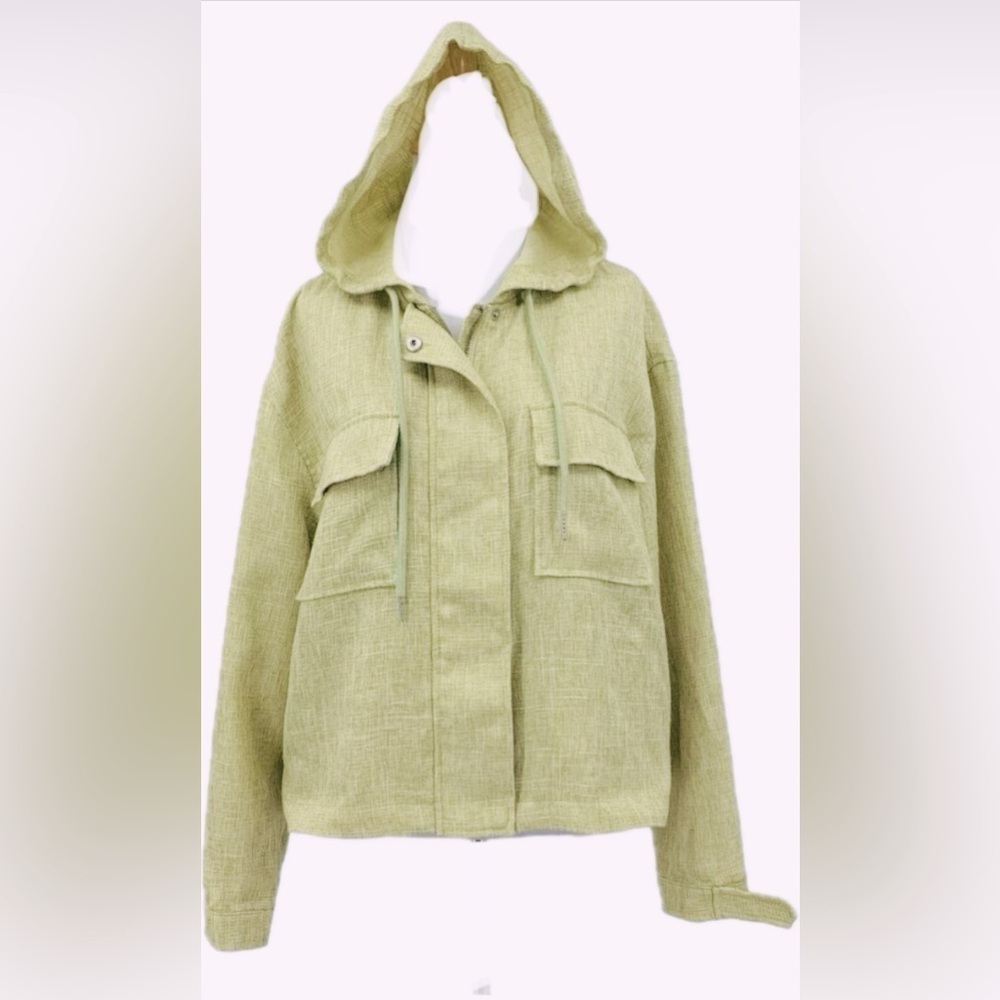 Anthropologie Avec les filles French minimalist nautical hooded jacket - Picture 2 of 4